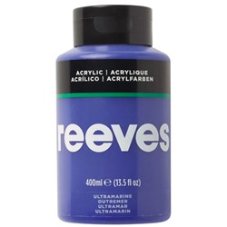 REEVES ACRYLIC ARTIST PAINT 400ml Ultramarine